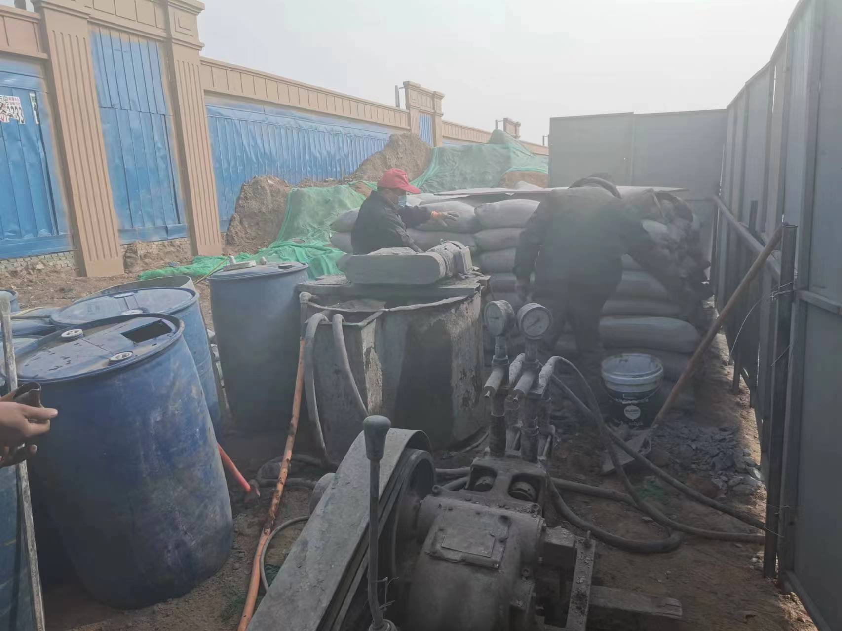 瑞溪镇地基沉降注浆加固